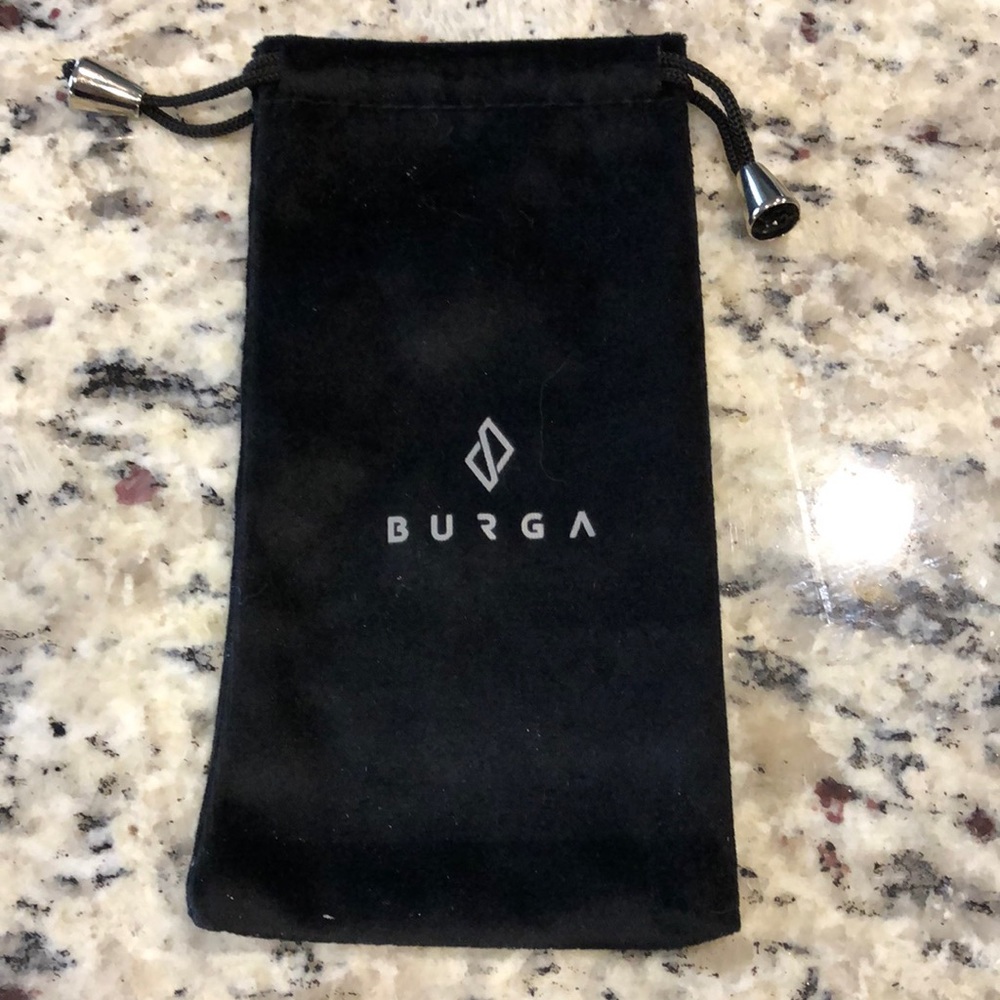 Brand New BURGA Phone Case Holder Bag In Black